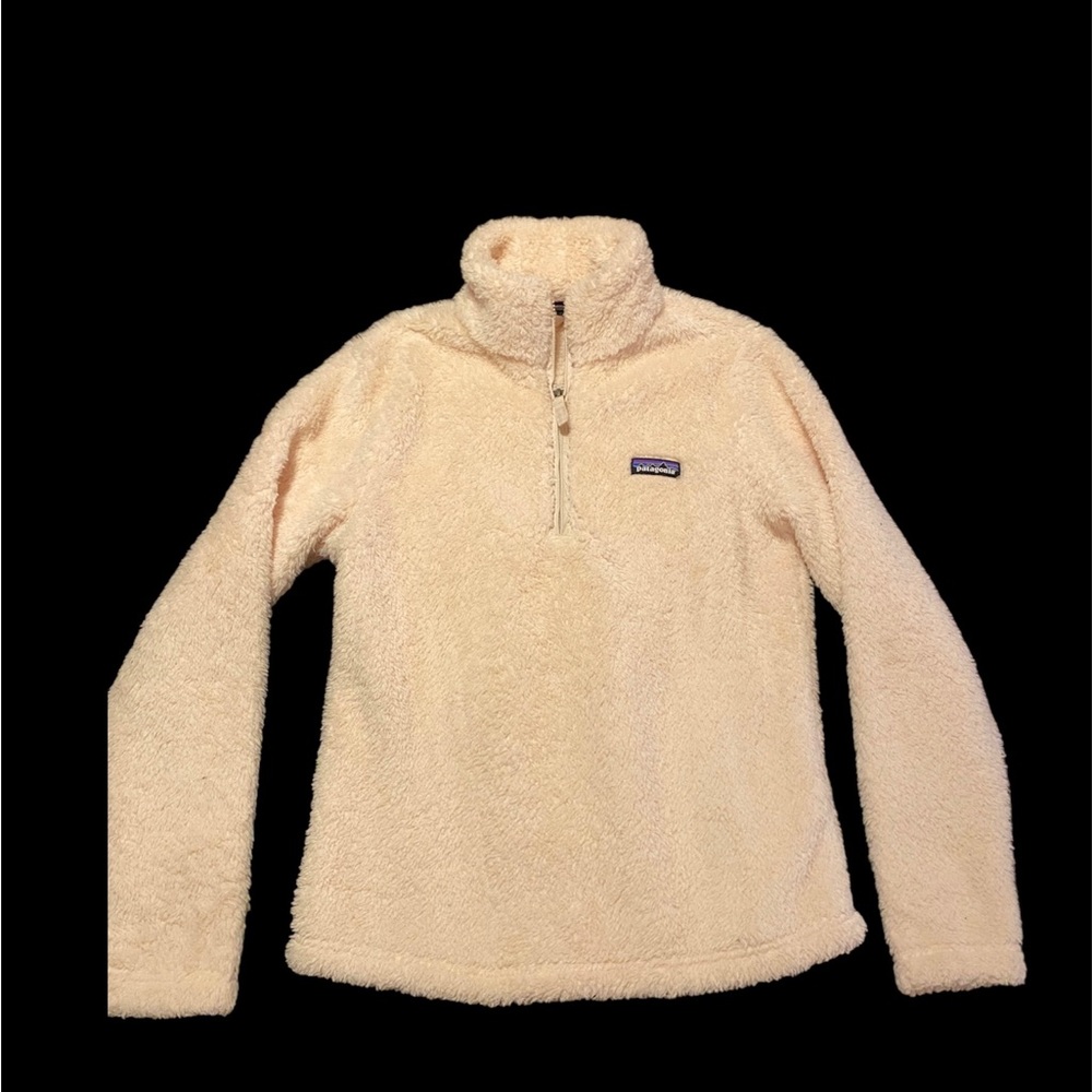 Patagonia Cream Sherpa Fleece Pullover